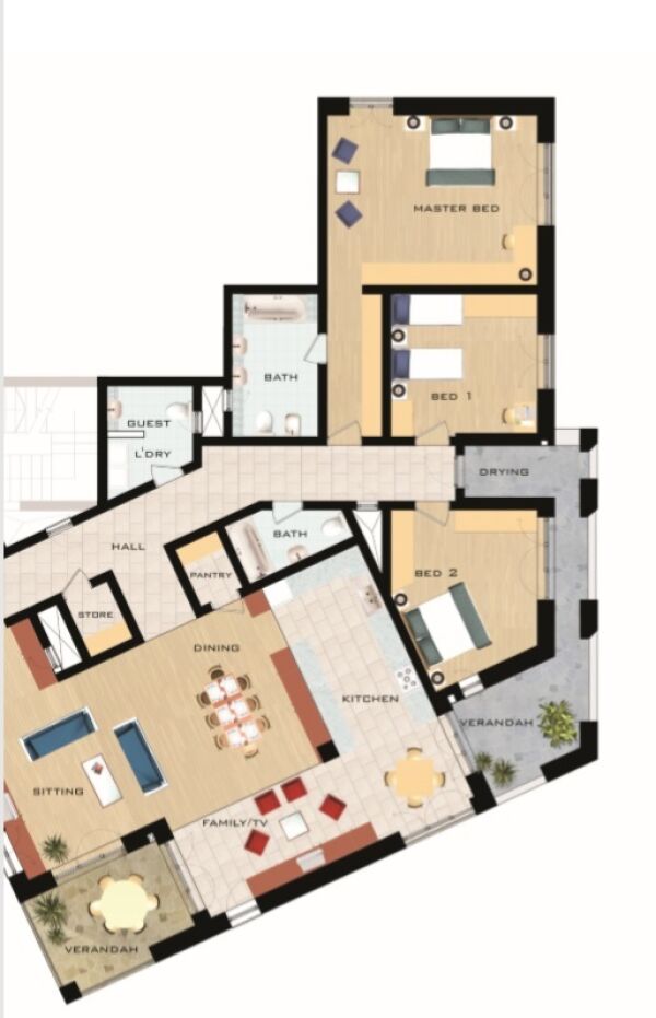 Tigne Point, Finished Apartment - Ref No 002485 - Image 10
