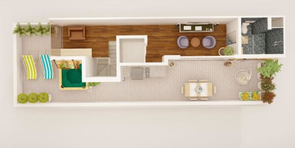Sliema, Finished Duplex Penthouse - Ref No 005126 - Image 5
