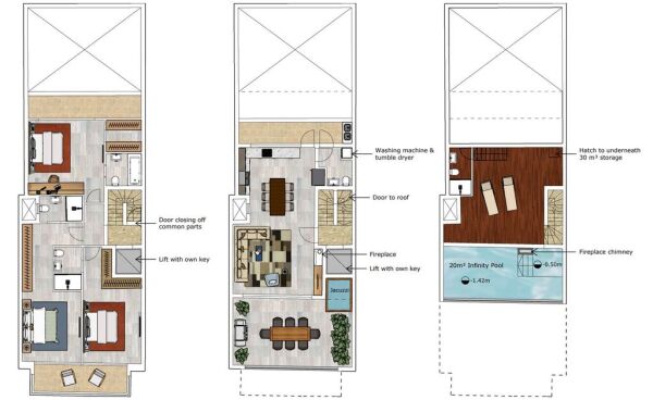 Sliema, Finished Duplex Penthouse - Ref No 005927 - Image 2