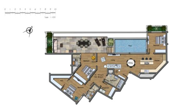 Gzira Penthouse - Ref No 005417 - Image 2